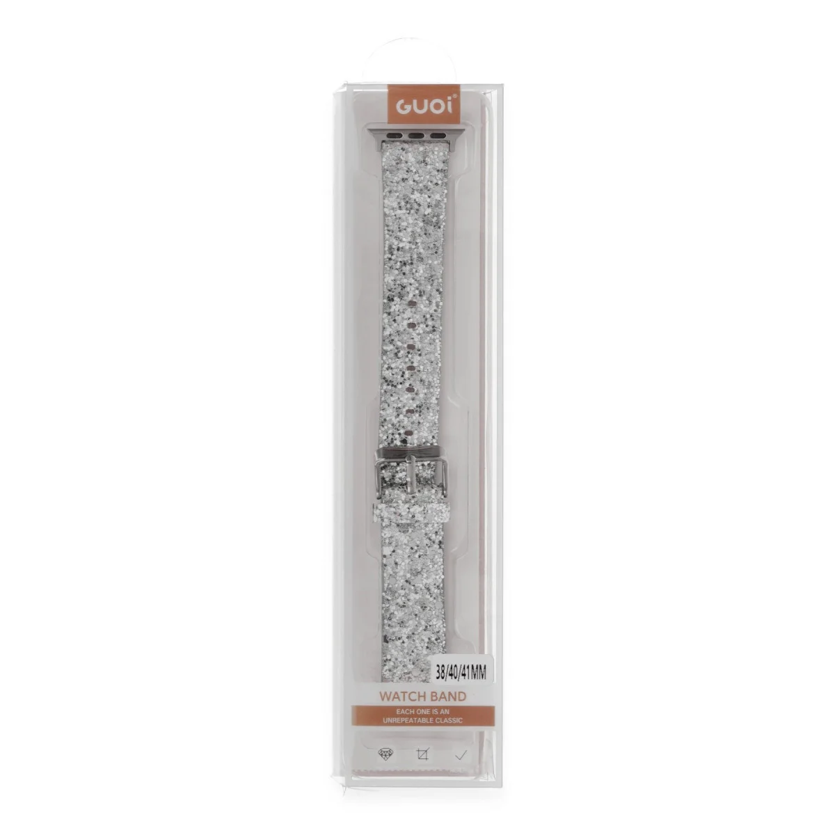 Watch 38mm Starry Taşlı Kordon - Gümüş