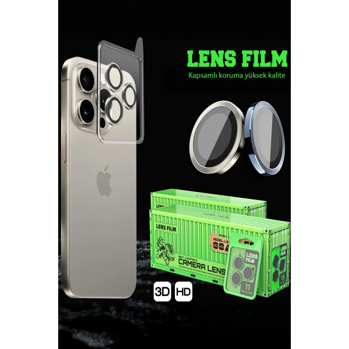 Galaxy S25 FE Raze Metal Kamera Lens - Gümüş