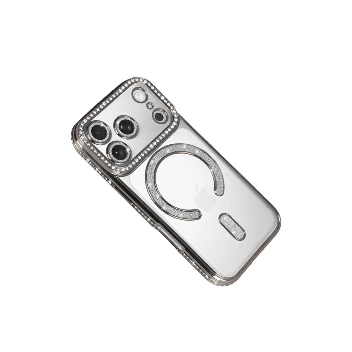 iPhone 17 Pro Joke Simli Magneticsafe Kılıf - Gümüş