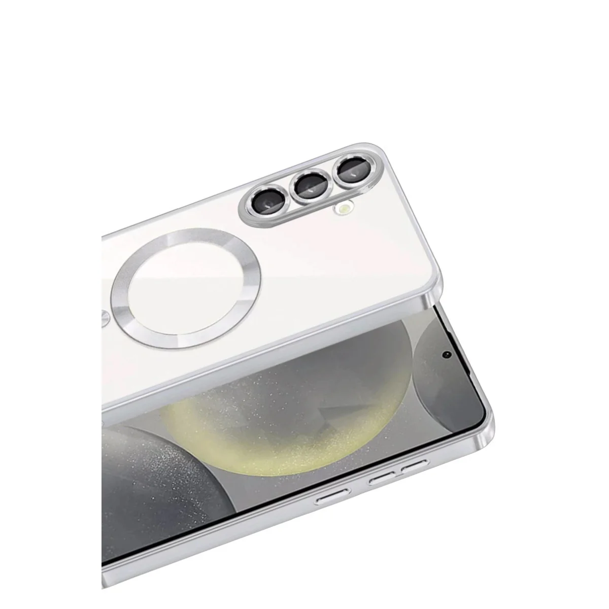 Galaxy S26 Kross Magneticsafe Kapak - Gümüş
