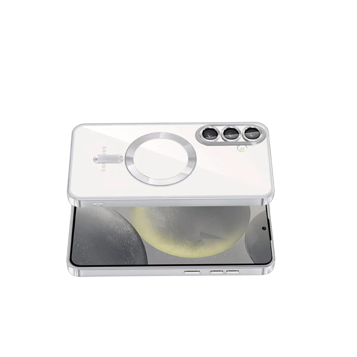Galaxy S26 Kross Magneticsafe Kapak - Gümüş
