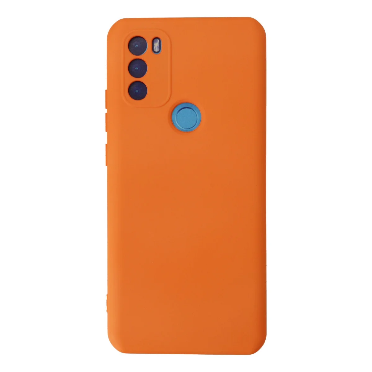 GM 21 Plus Kılıf Nano içi Kadife Silikon - Turuncu