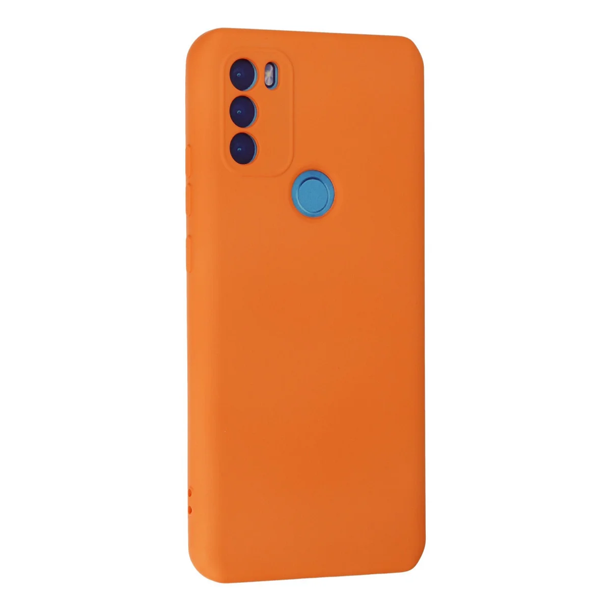 GM 21 Plus Kılıf Nano içi Kadife Silikon - Turuncu