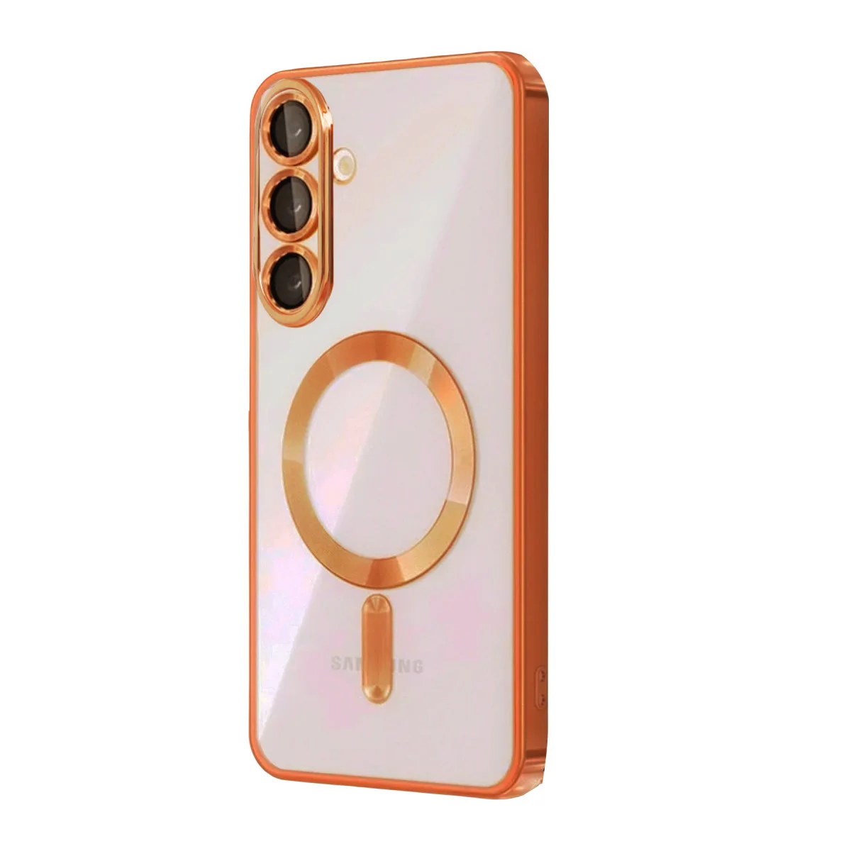 Galaxy A57 5G Kross Magneticsafe Kapak - Turuncu