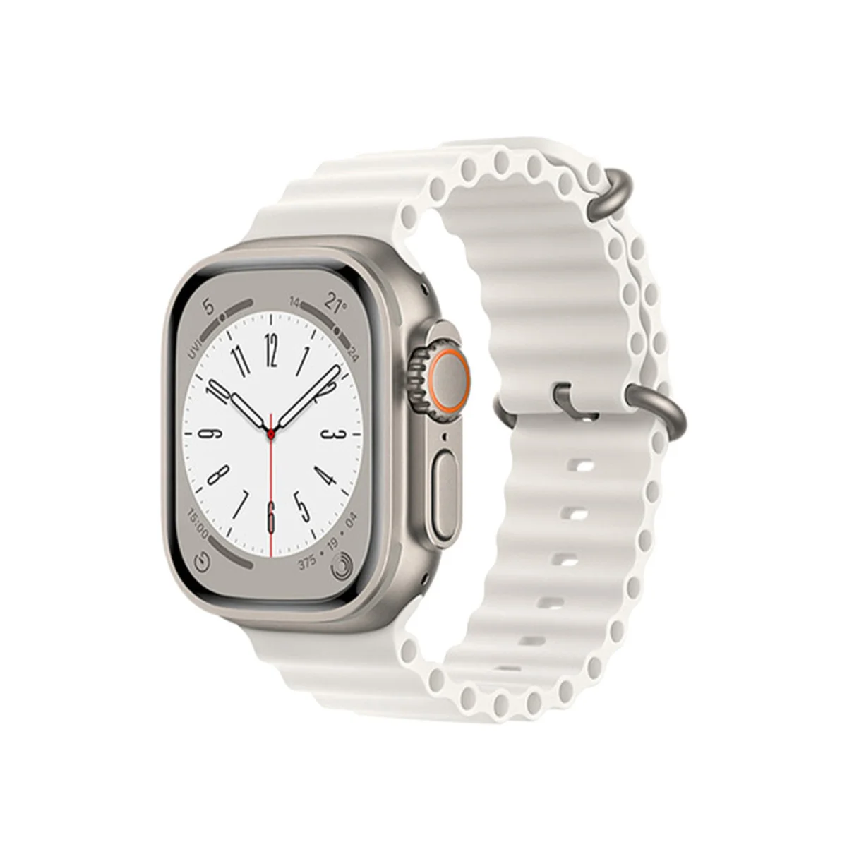 Watch 38mm Ocean Kordon - Beyaz