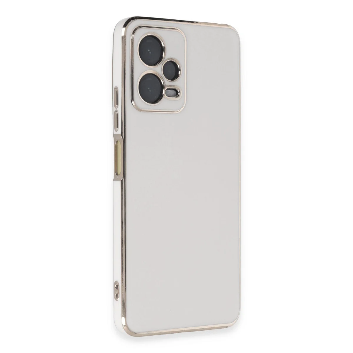 Poco X5 5G Kılıf Volet Silikon - Beyaz
