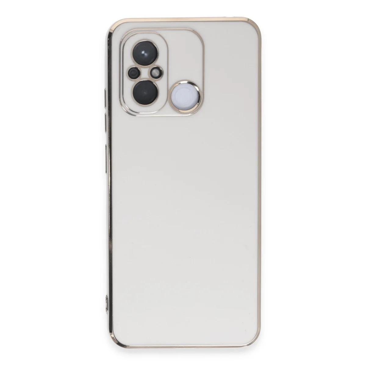 Redmi 12C Kılıf Volet Silikon - Beyaz
