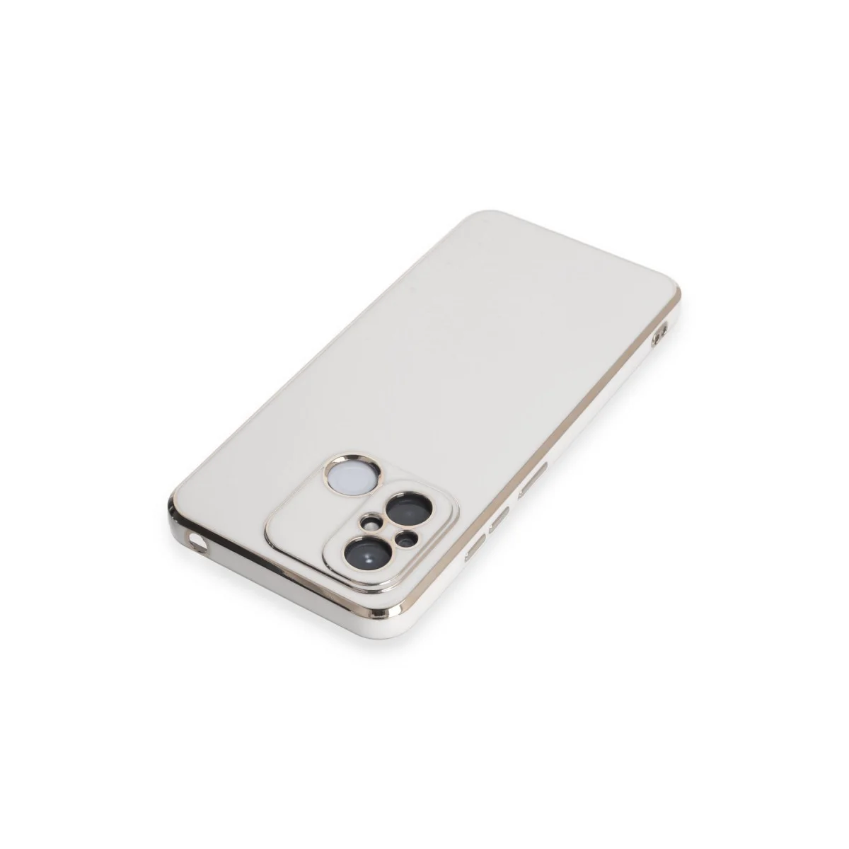 Redmi 12C Kılıf Volet Silikon - Beyaz