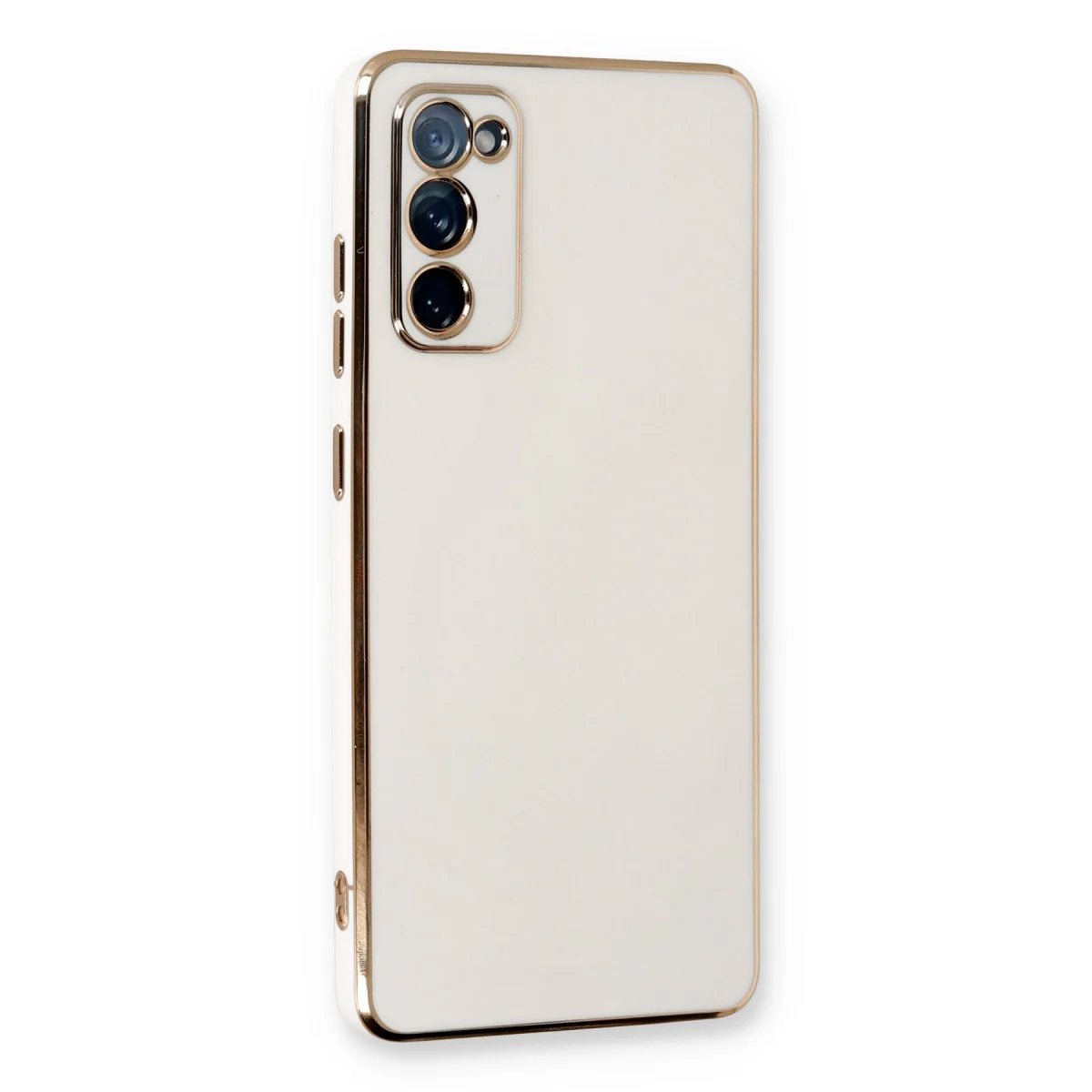 Galaxy S20 FE Kılıf Volet Silikon - Beyaz