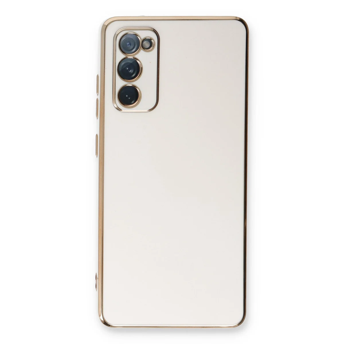Galaxy S20 FE Kılıf Volet Silikon - Beyaz