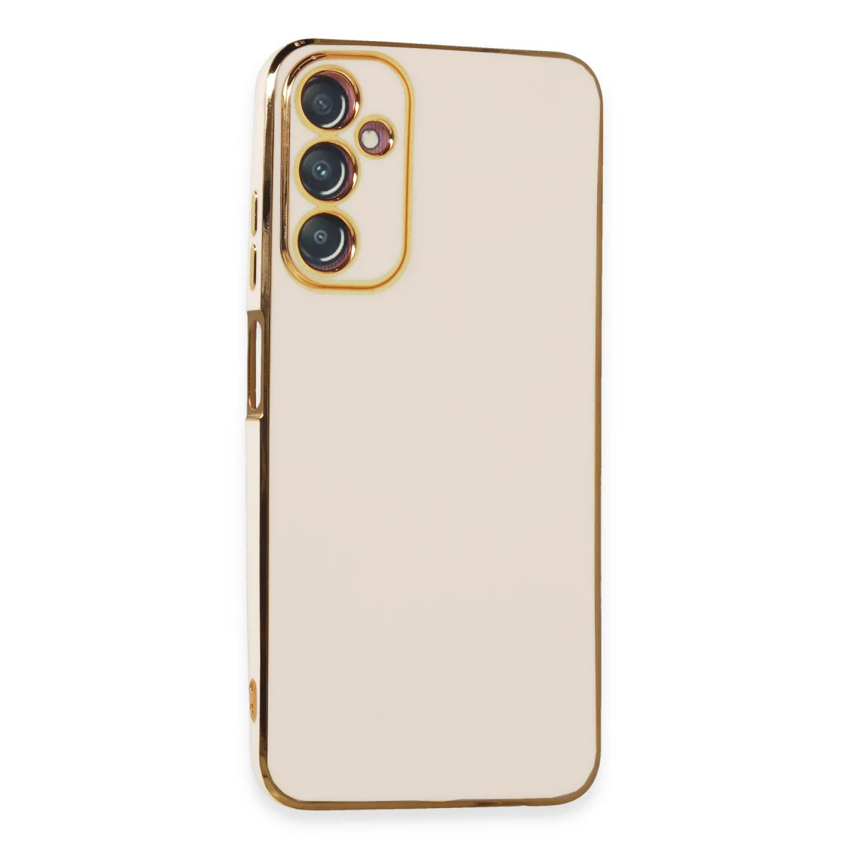 Galaxy A05S Kılıf Volet Silikon - Beyaz