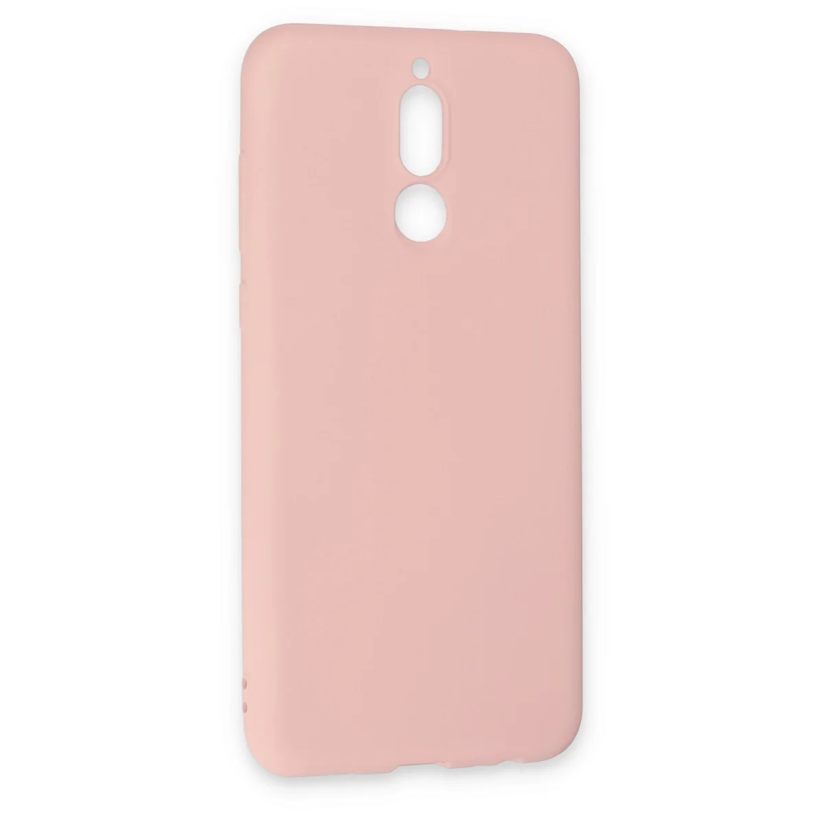 Mate 10 Lite Kılıf Nano içi Kadife Silikon - Pudra