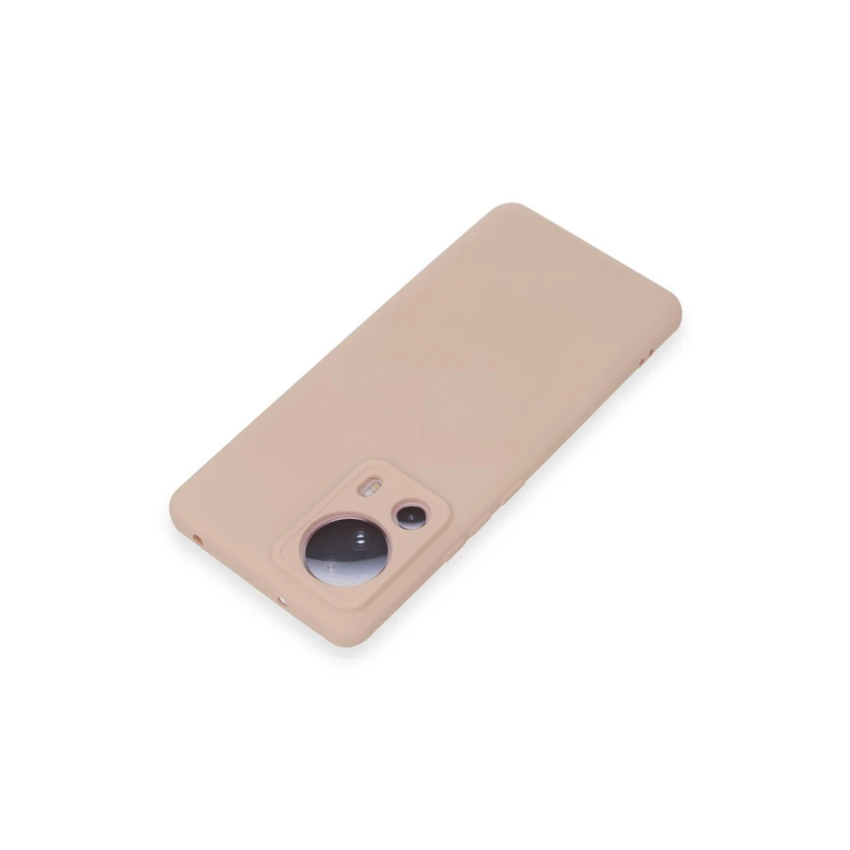 Mi 13 Lite Kılıf Nano içi Kadife Silikon - Pudra