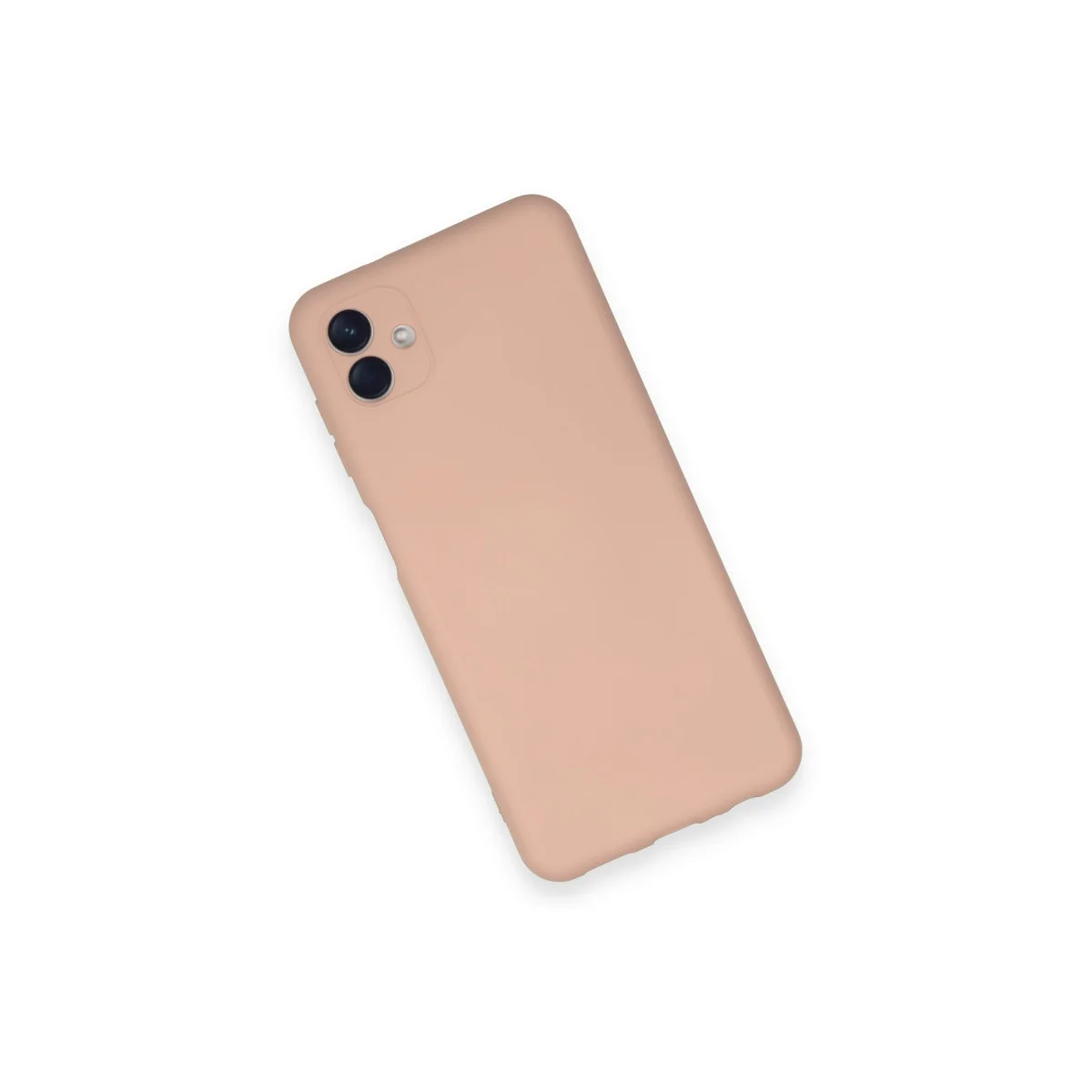 Galaxy A04 Kılıf Nano içi Kadife Silikon - Pudra