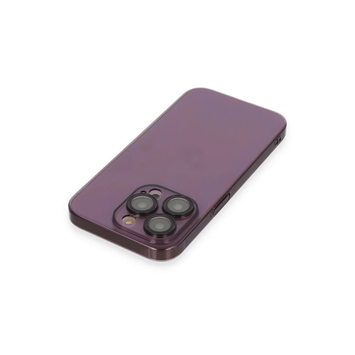 iPhone 13 Pro Max Kılıf Armada Lensli Kapak - Derin Mor