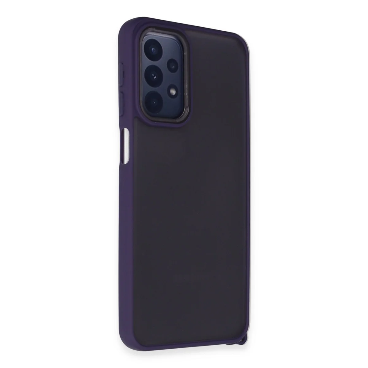 Galaxy A23 4G Kılıf Elegant Kapak - Derin Mor