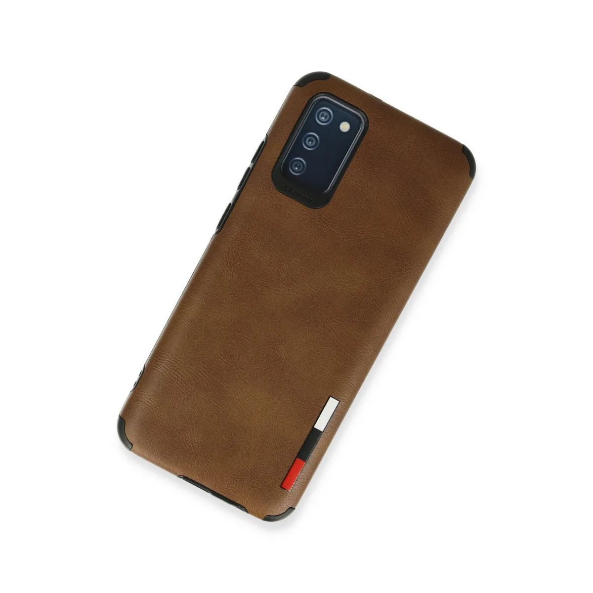 Galaxy A03S Kılıf Loop Deri Silikon - Kahverengi
