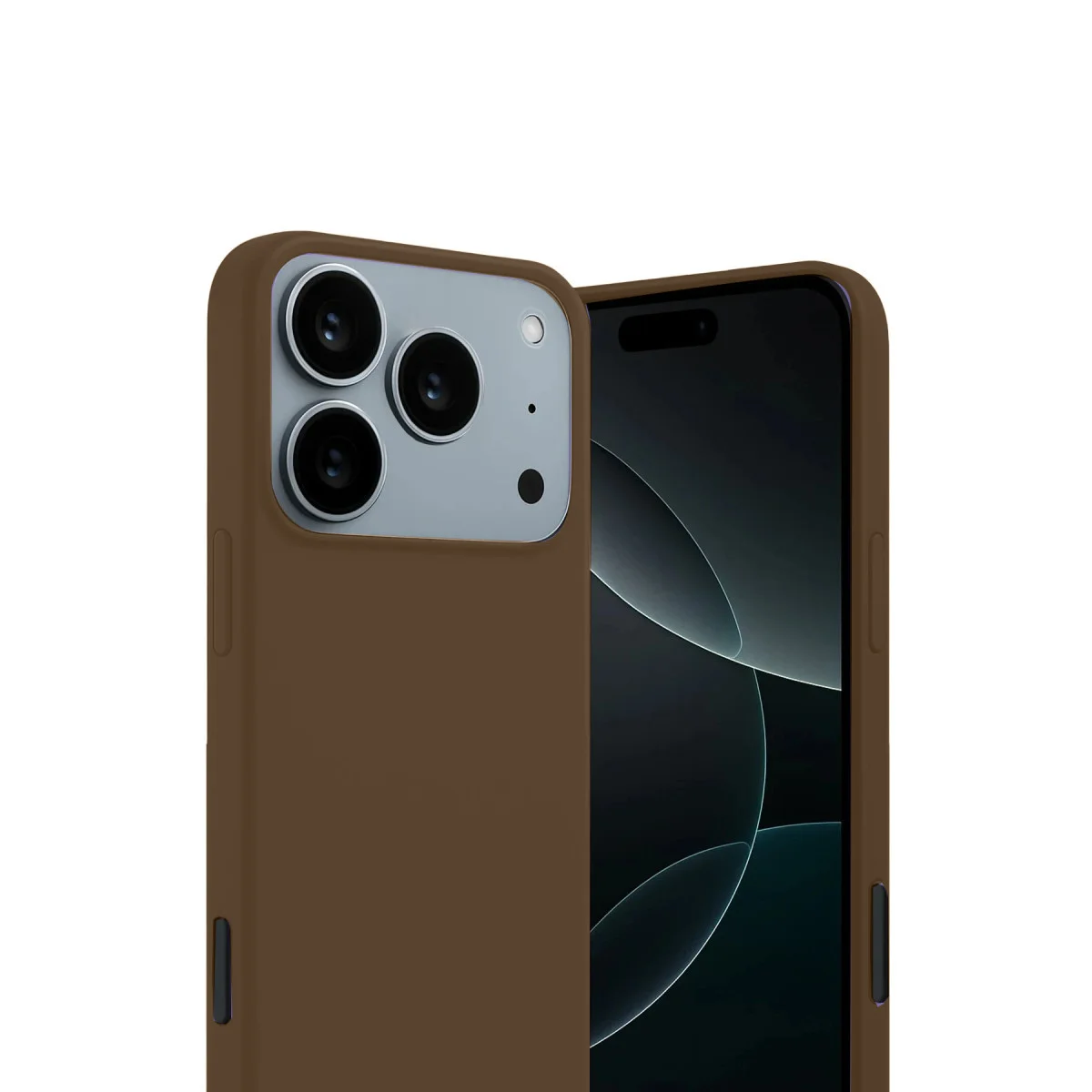 iPhone 17 Pro Max First Silikon - Kahverengi