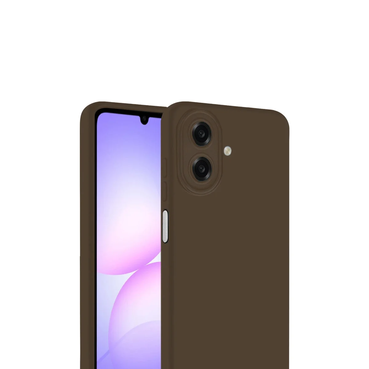 Galaxy A07 4G First Silikon - Kahverengi