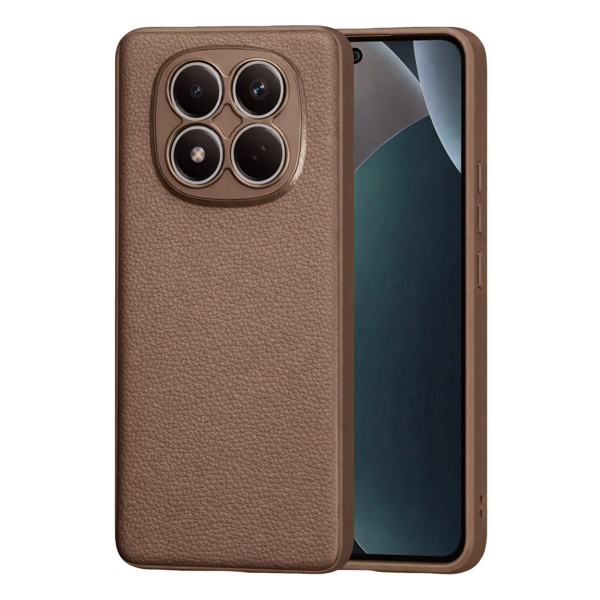 Redmi Note 15 Pro 5G Thermax Silikon Kılıf - Kahverengi