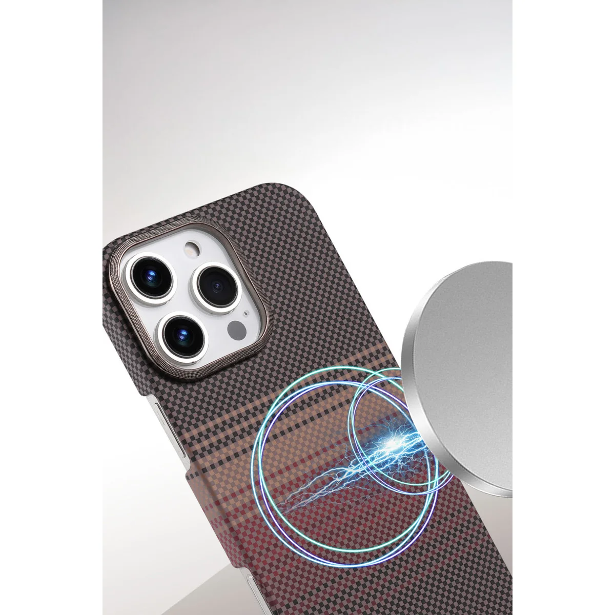 iPhone 16 Pro Max Vega Magsafe Kapak - Çöl Titanyum