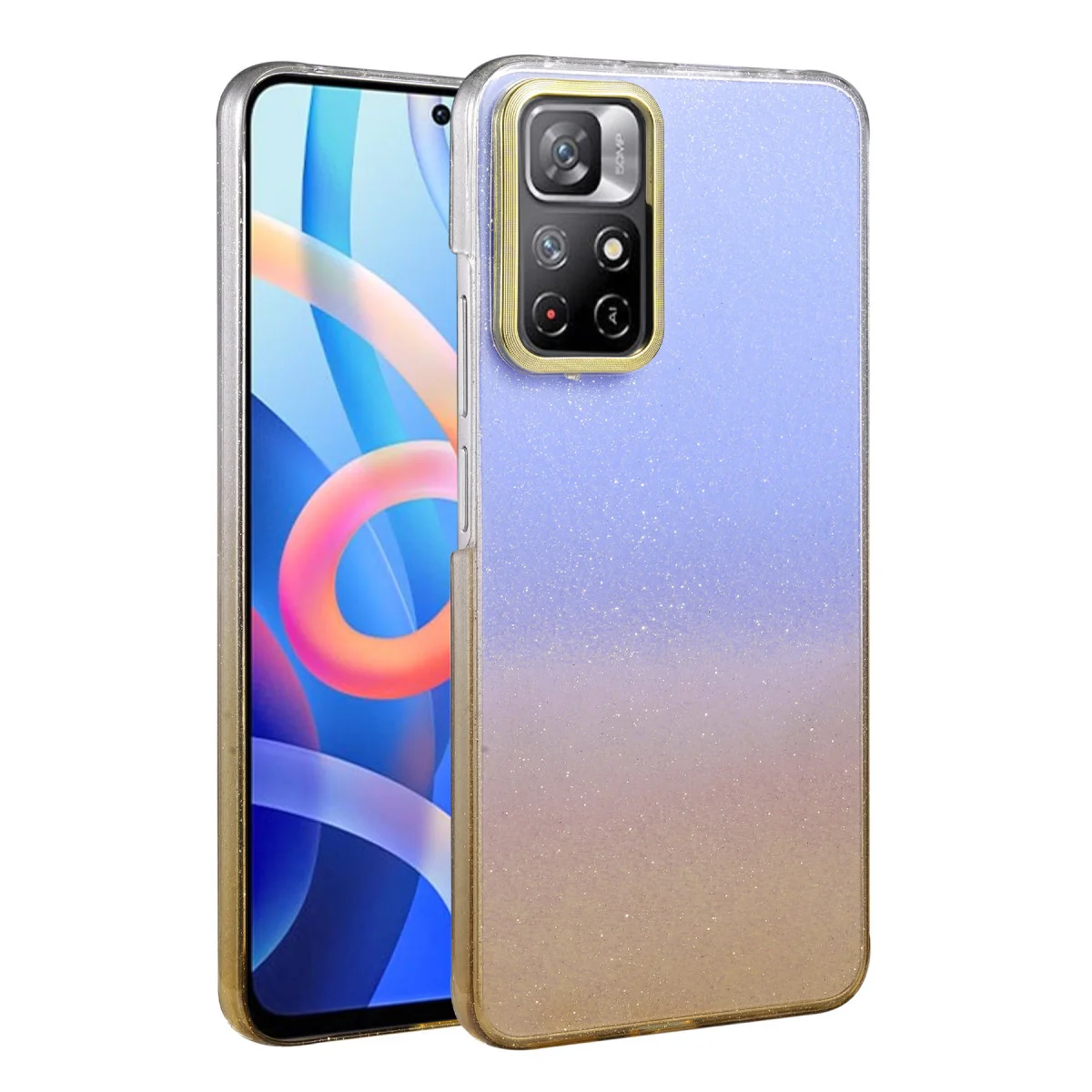 Redmi Note 11 Pro Glossy Kapak - Çöl Titanyum