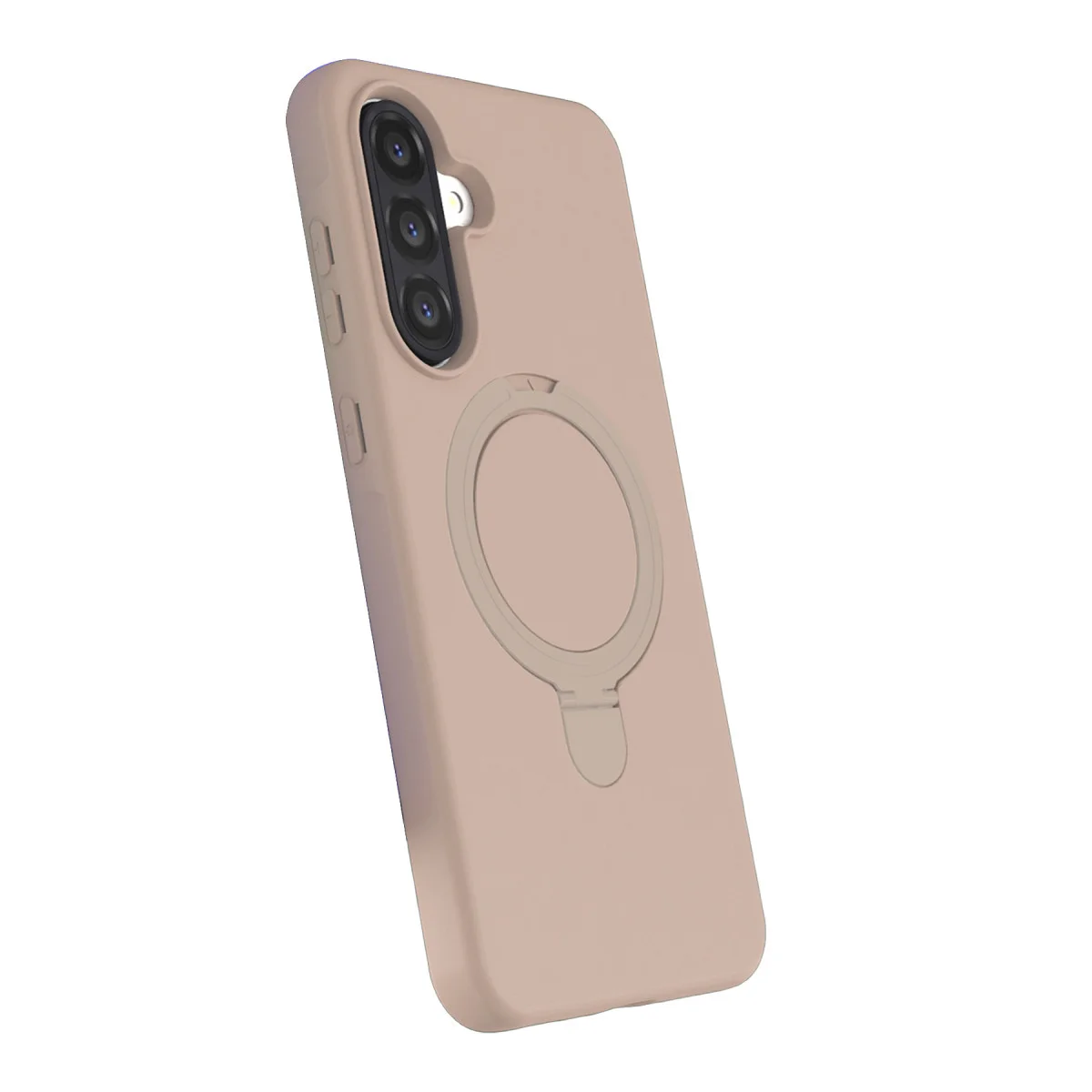 Galaxy A36 Regal Magsafe Standlı Kapak - Çöl Titanyum