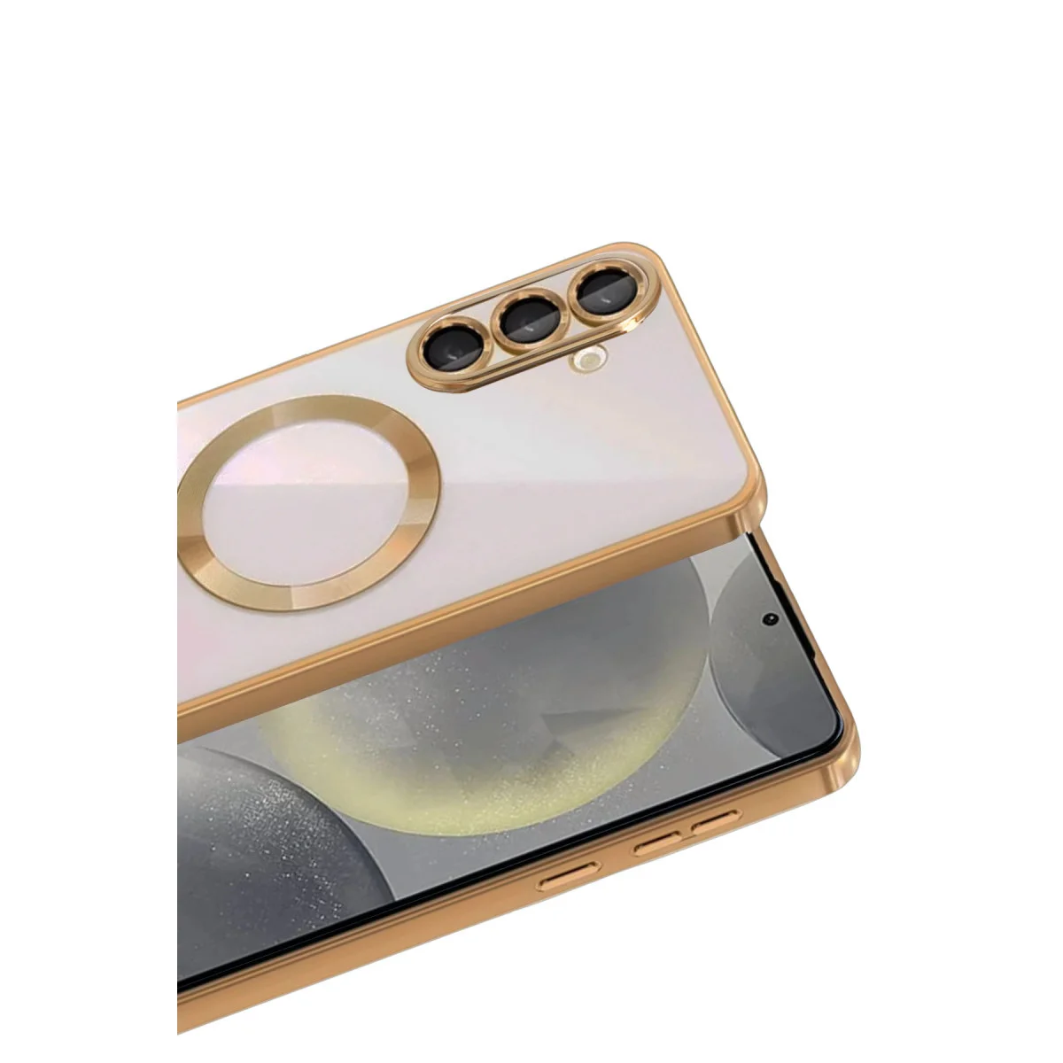 Galaxy S26 Kross Magneticsafe Kapak - Çöl Titanyum