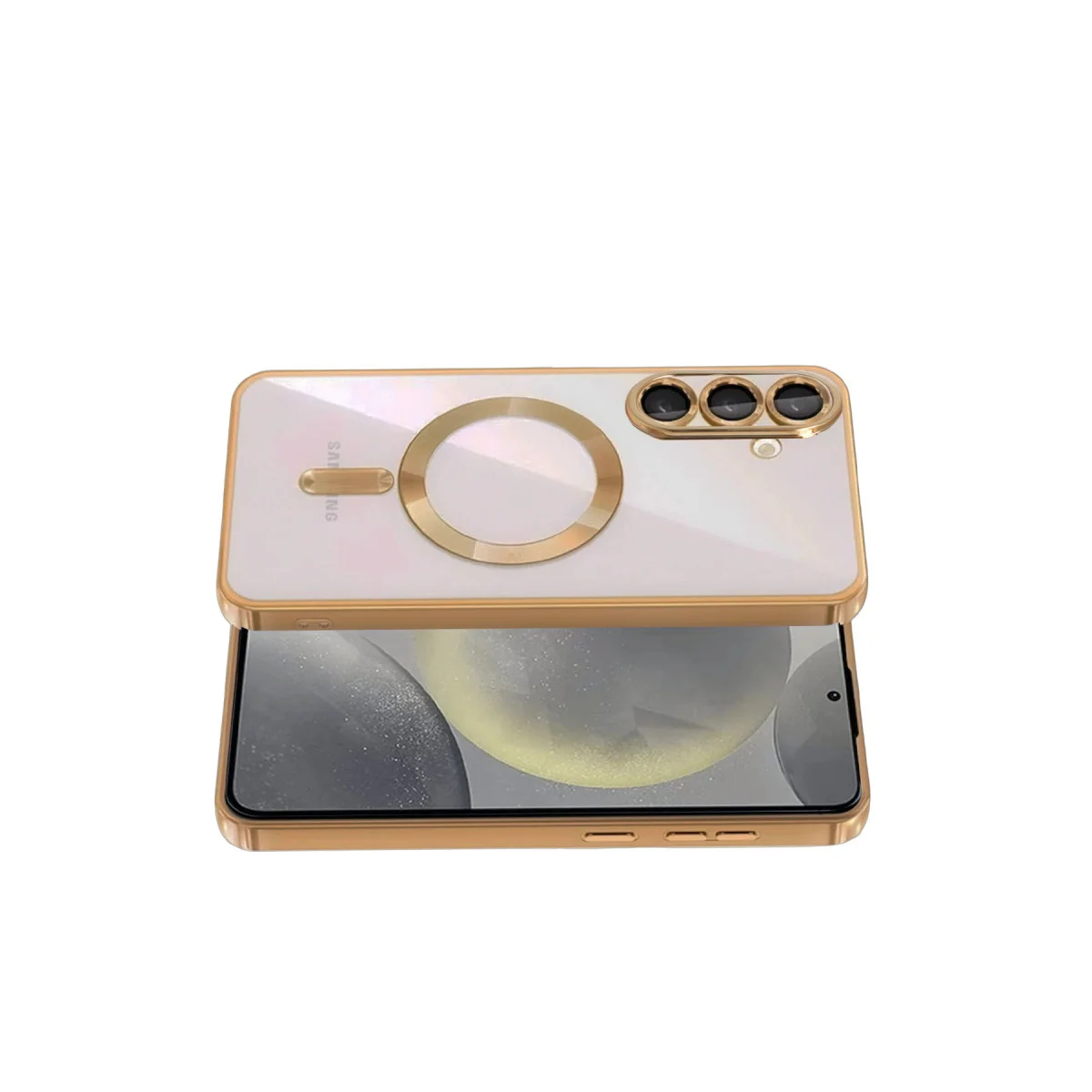 Galaxy S26 Kross Magneticsafe Kapak - Çöl Titanyum