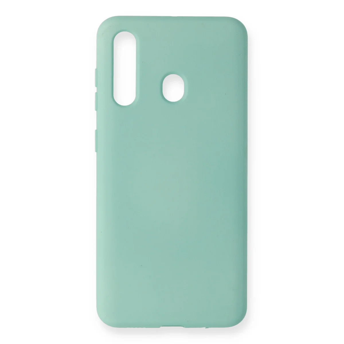 Galaxy M40 Kılıf Nano içi Kadife Silikon - Turkuaz