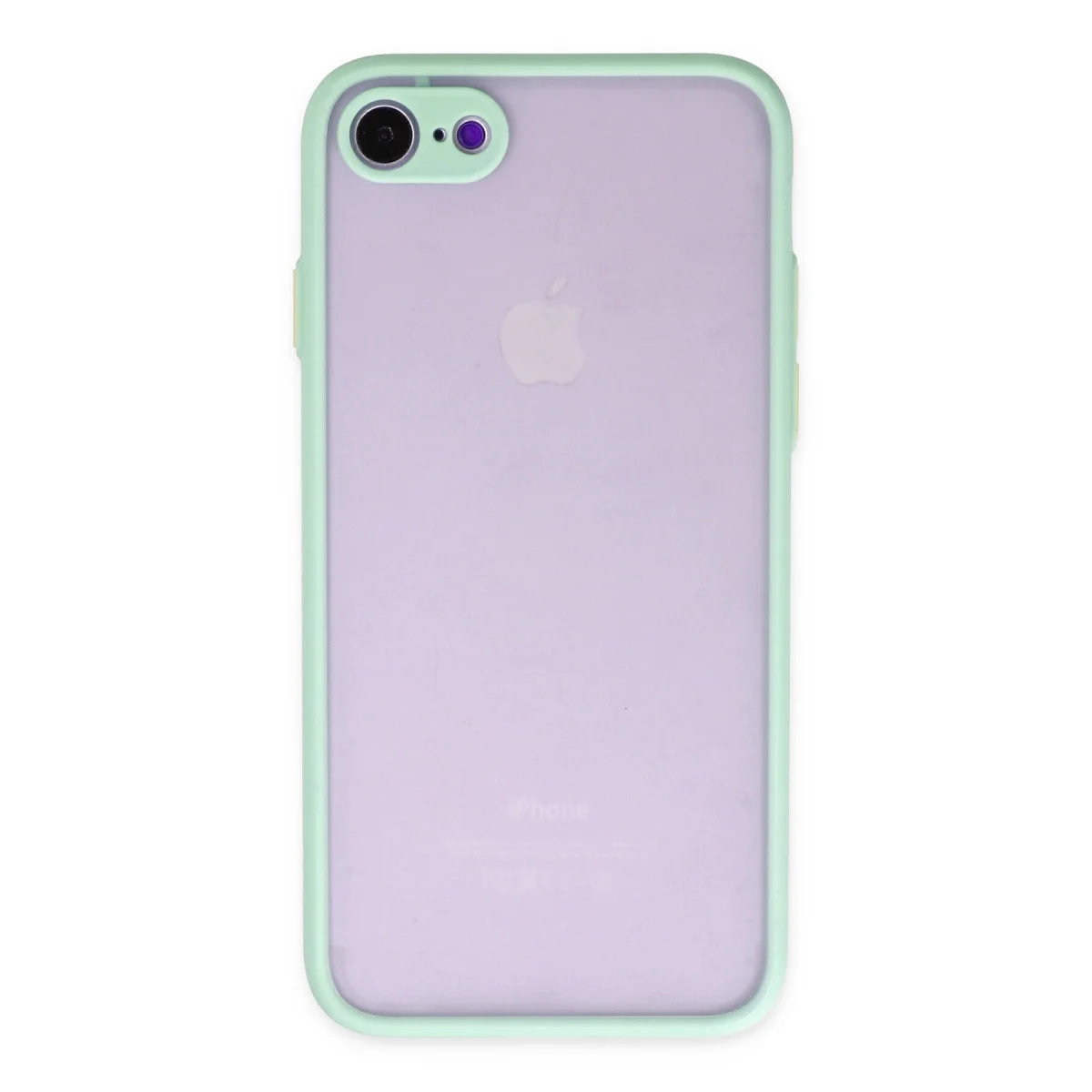 iPhone 7 Kılıf Montreal Silikon Kapak - Turkuaz