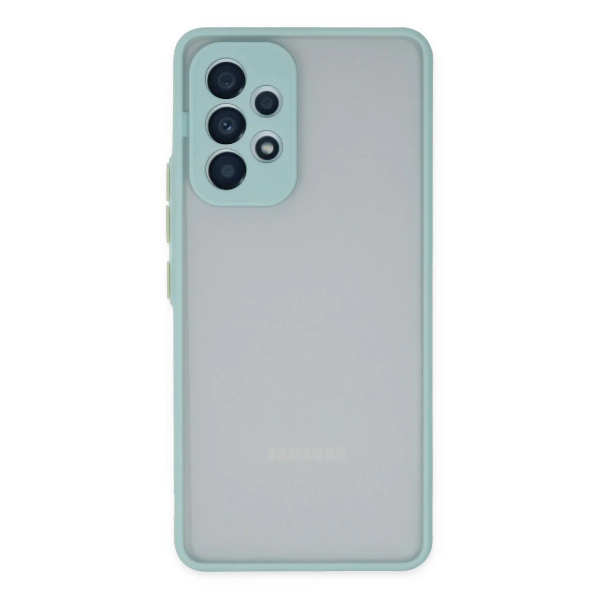 Galaxy A13 4G Kılıf Montreal Silikon Kapak - Turkuaz
