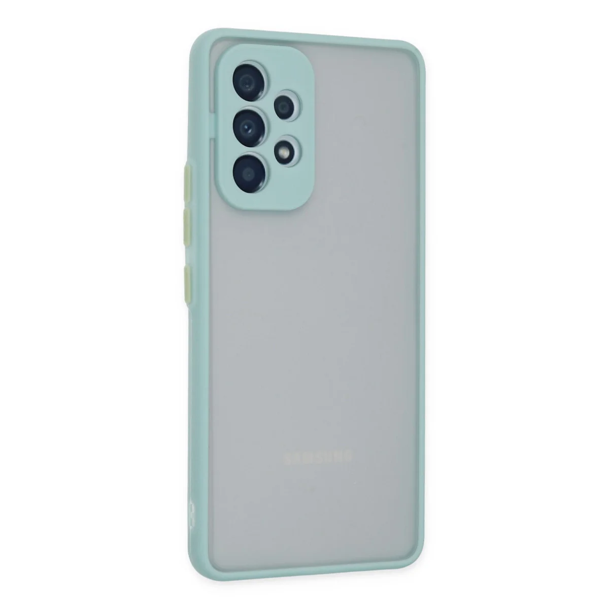 Galaxy A13 4G Kılıf Montreal Silikon Kapak - Turkuaz