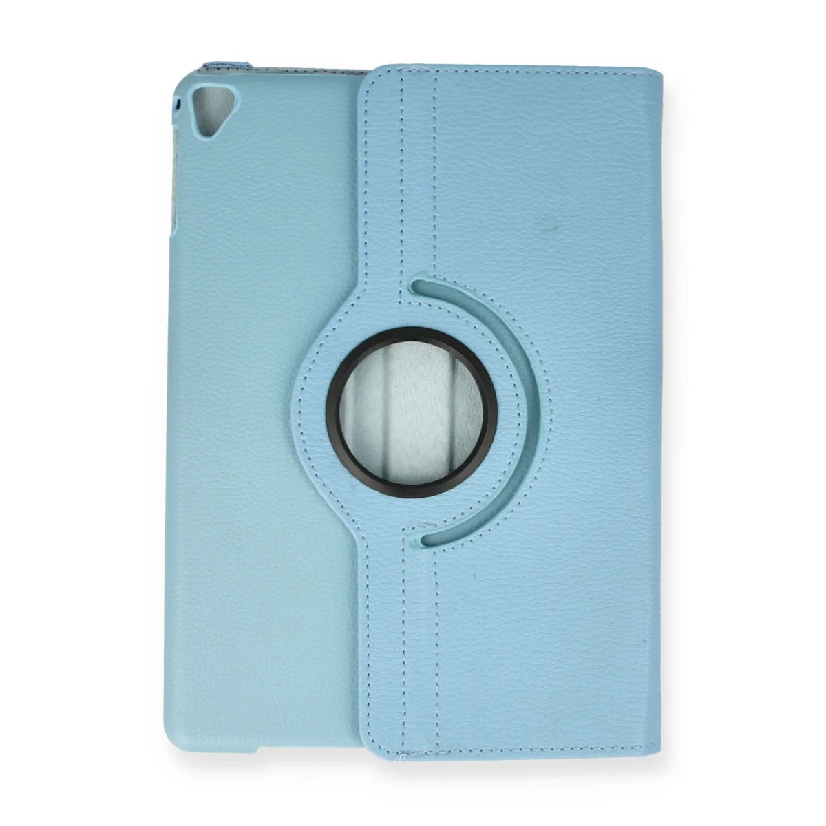 iPad 9.7 (2018) Kılıf 360 Tablet Deri Kılıf - Turkuaz