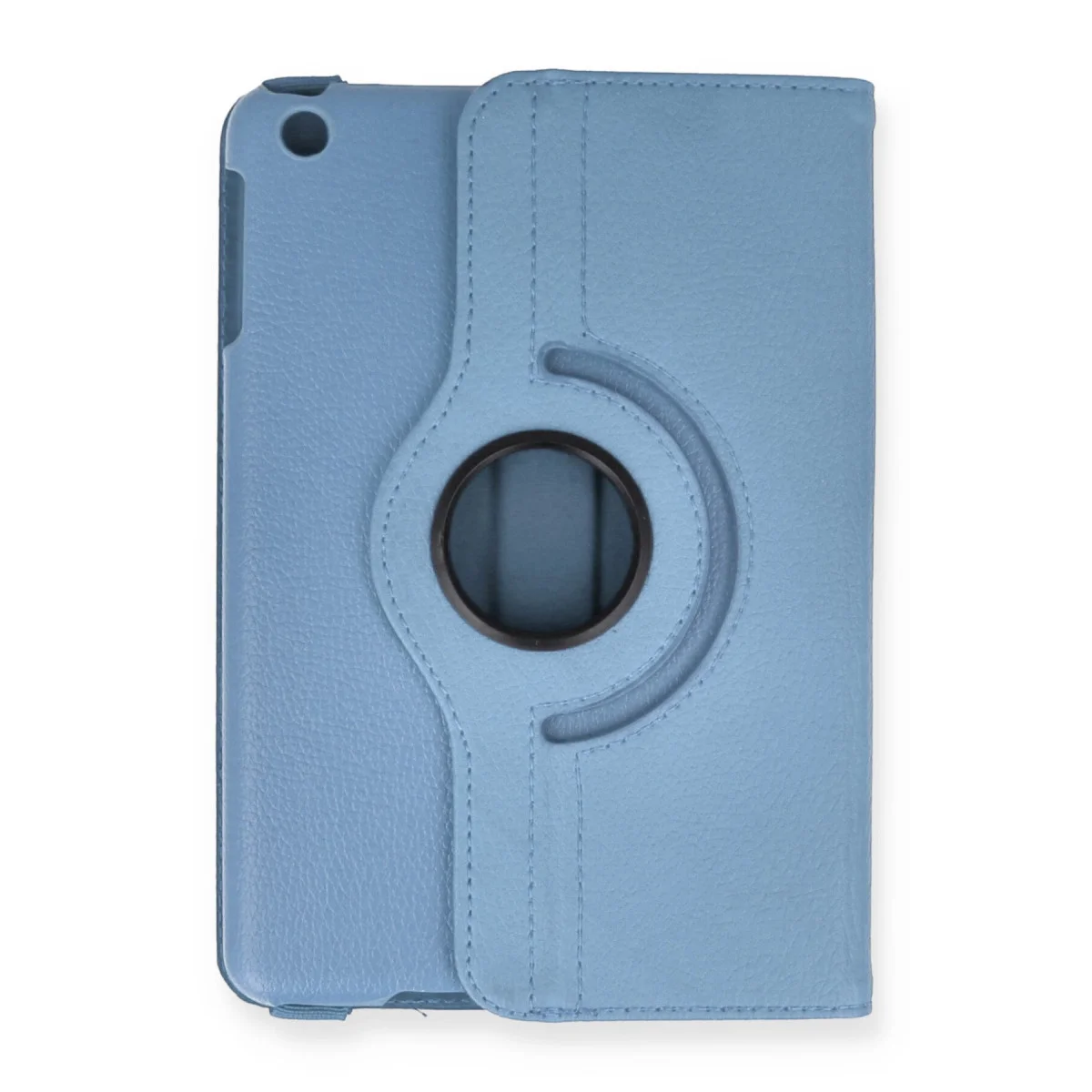 iPad Mini 1 Kılıf 360 Tablet Deri Kılıf - Turkuaz