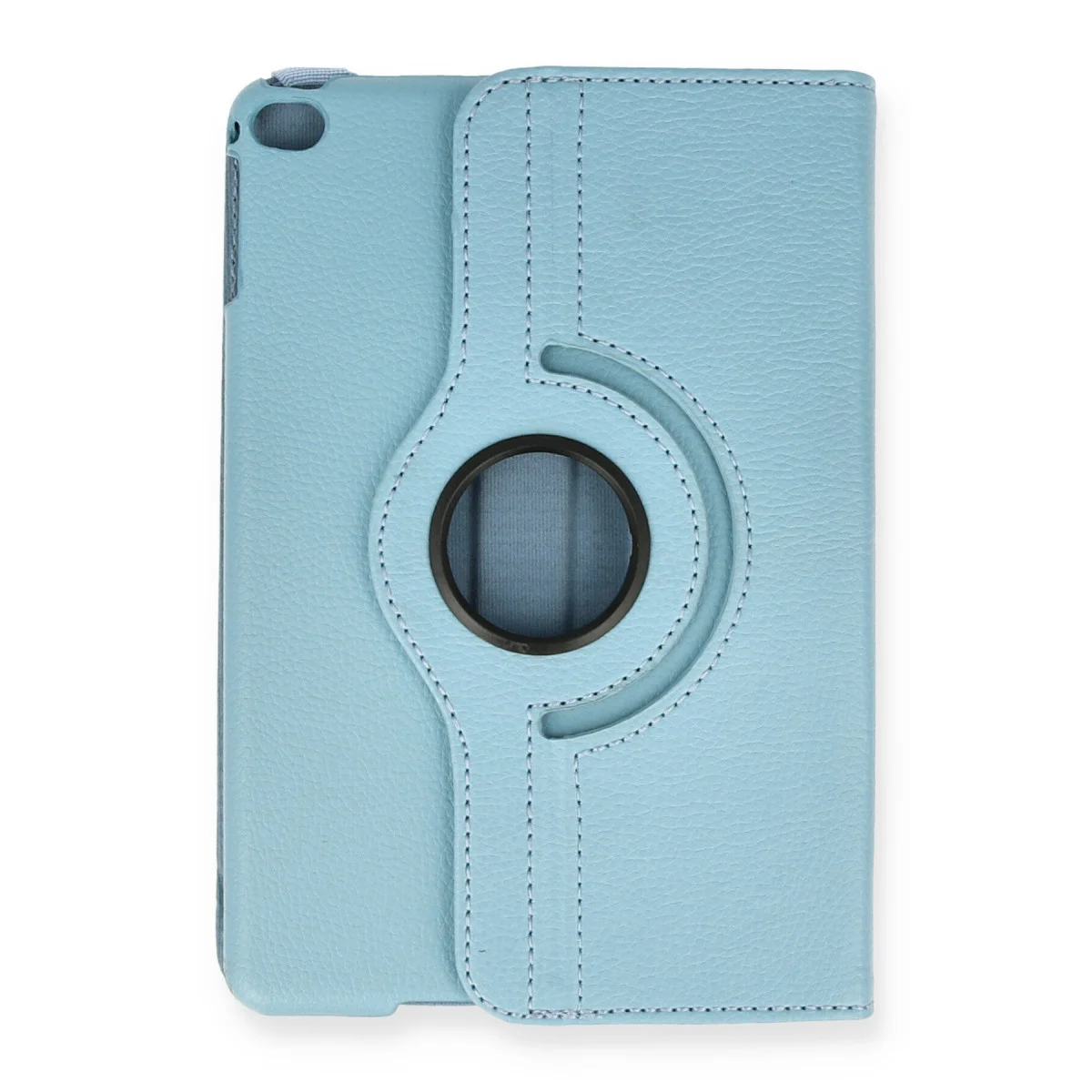 iPad Mini 4 Kılıf 360 Tablet Deri Kılıf - Turkuaz