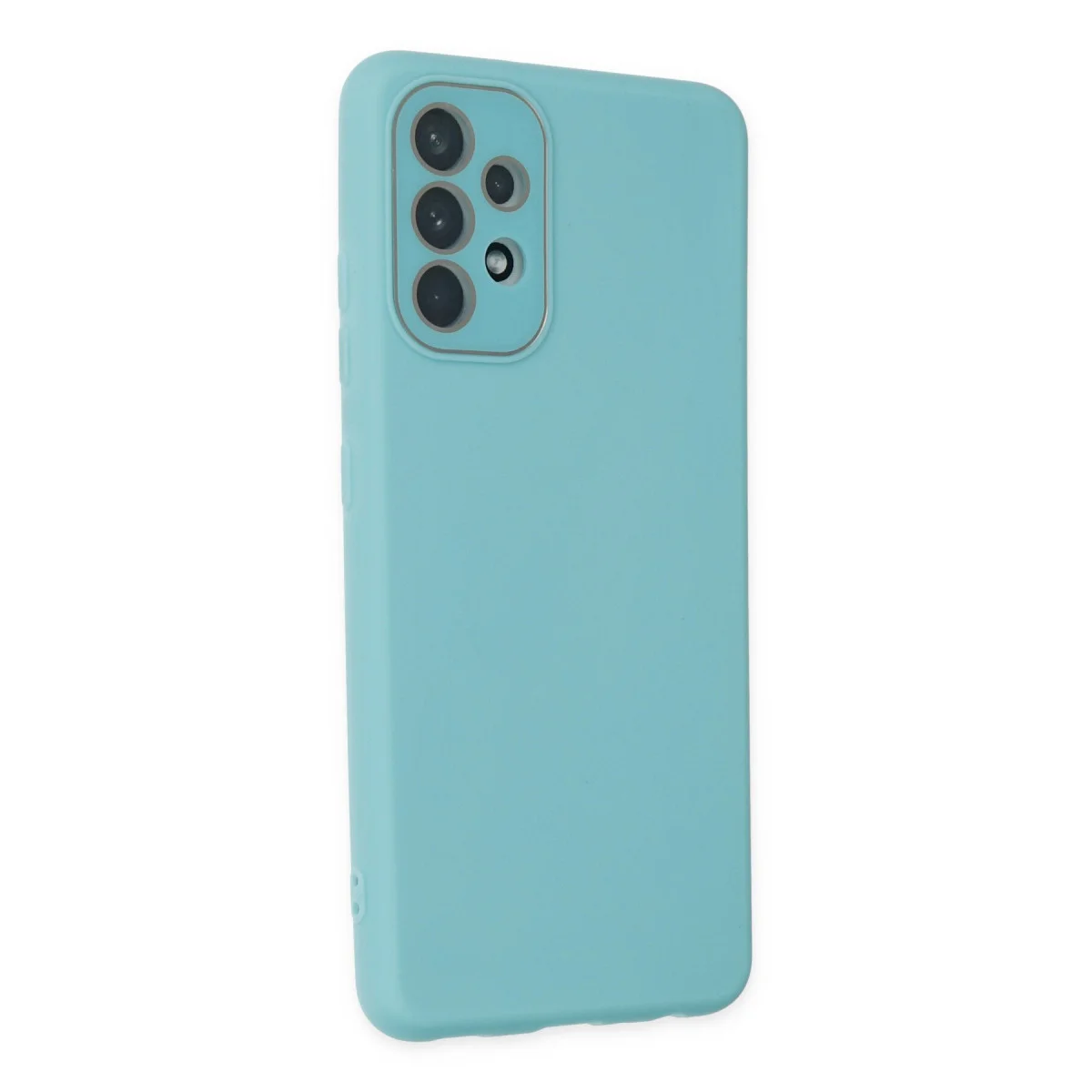 Galaxy A53 5G Kılıf Lansman Glass Kapak - Turkuaz