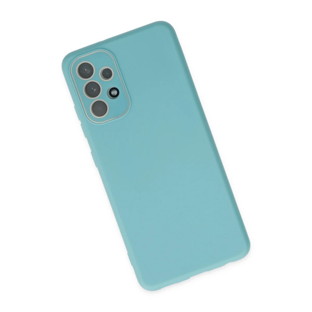 Galaxy A53 5G Kılıf Lansman Glass Kapak - Turkuaz