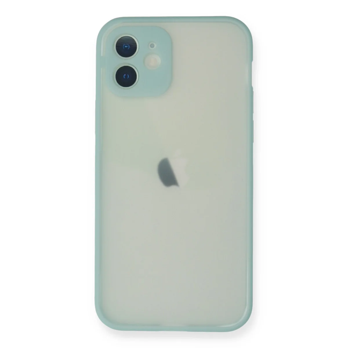 iPhone 11 Pro Max Kılıf Montreal Silikon Kapak - Turkuaz