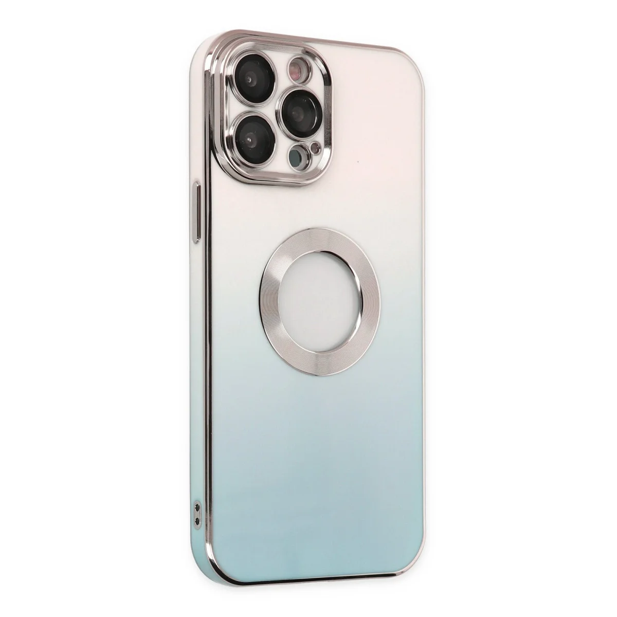 iPhone 13 Pro Kılıf Best Silikon - Turkuaz