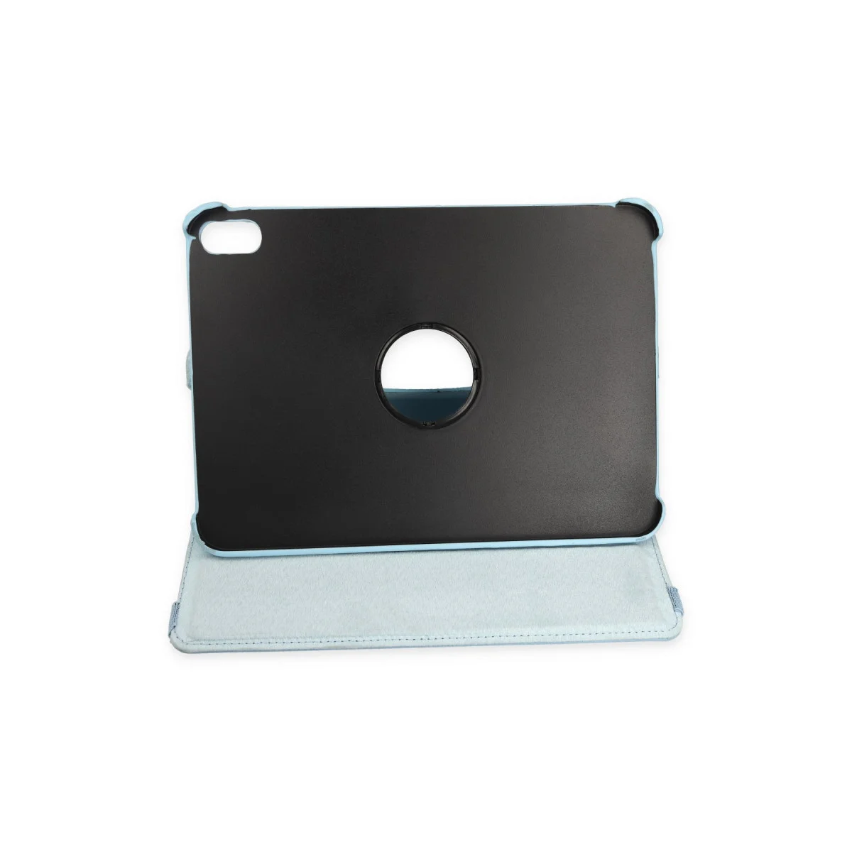 iPad 2022 10.9 (10.nesil) Kılıf 360 Tablet Deri Kılıf - Turkuaz