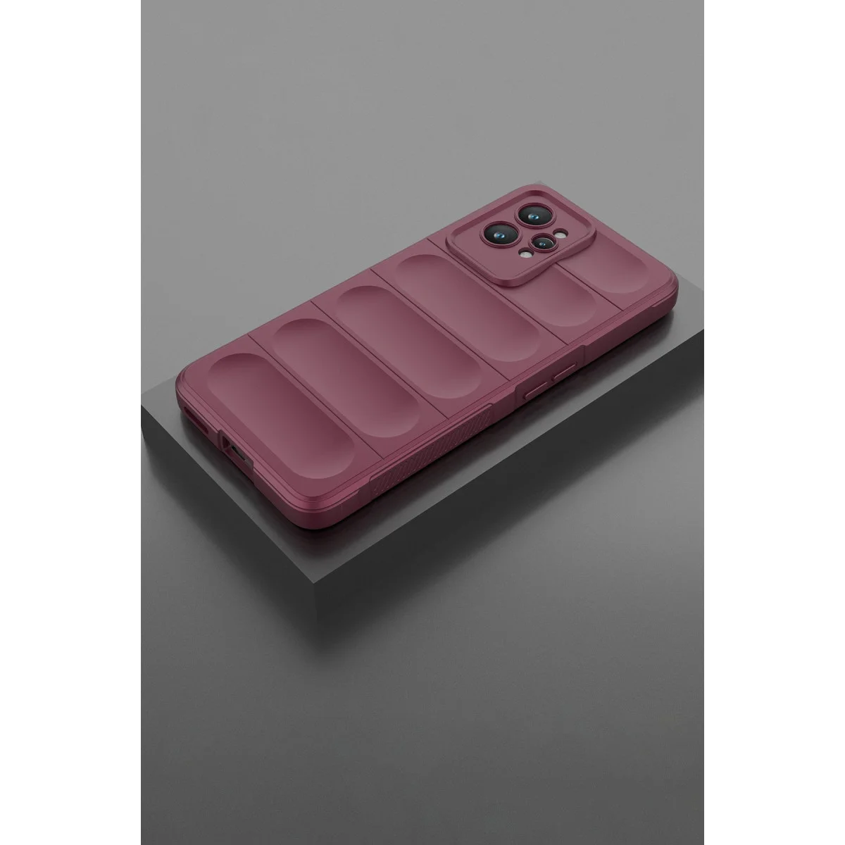 Realme GT2 Pro 5G Kılıf Optimum Silikon - Bordo