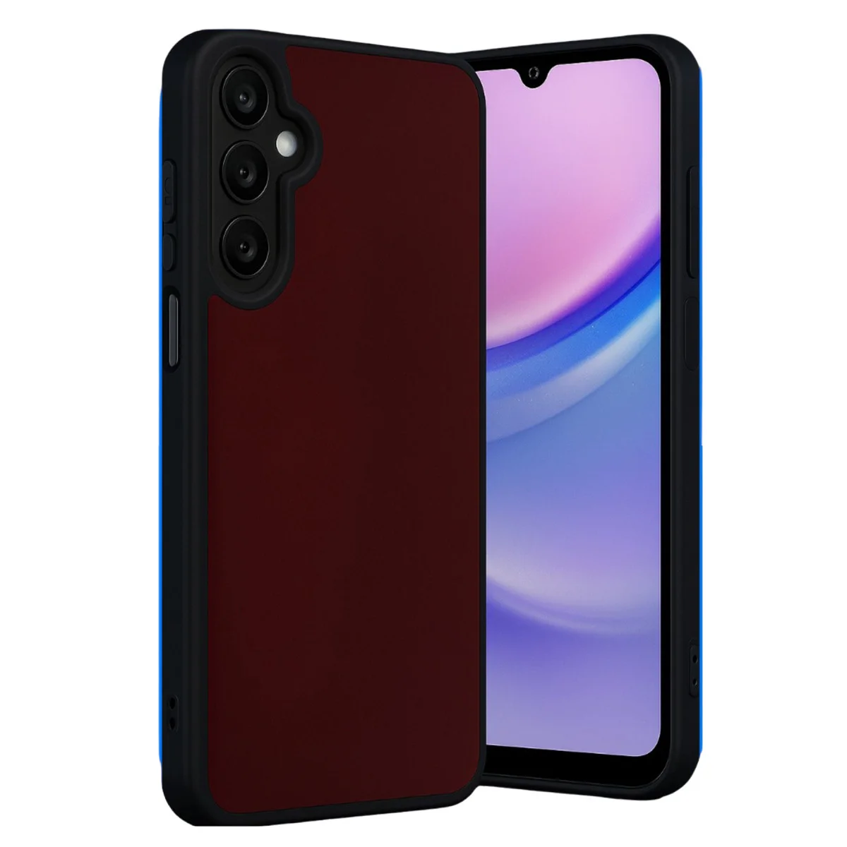Galaxy M15 Kılıf Aras Deri Kapak - Bordo