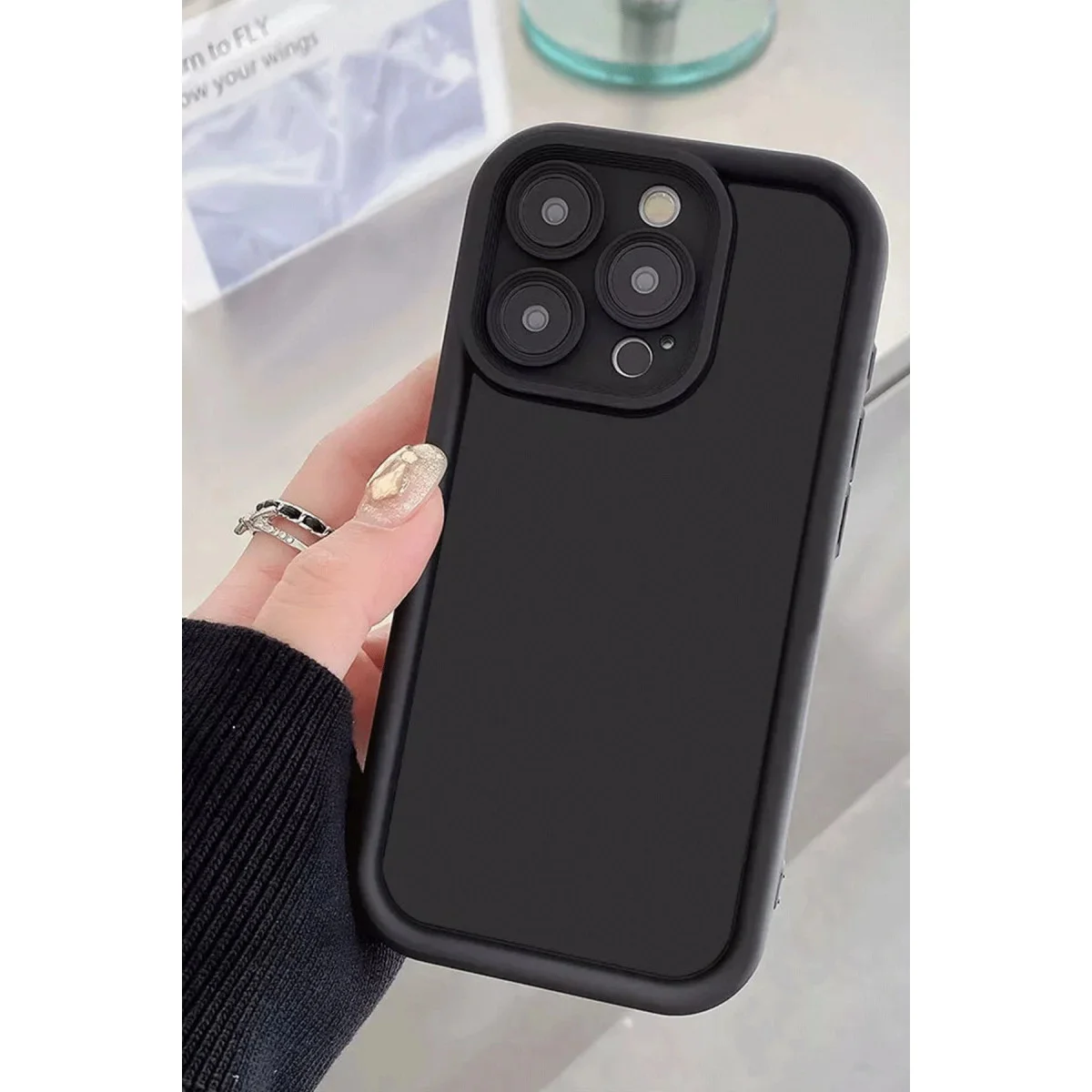 Galaxy A06 Kılıf Viera Silikon - Bordo