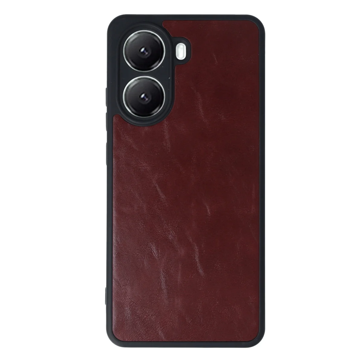 Poco X7 Pro Kılıf Aras Deri Kapak - Bordo