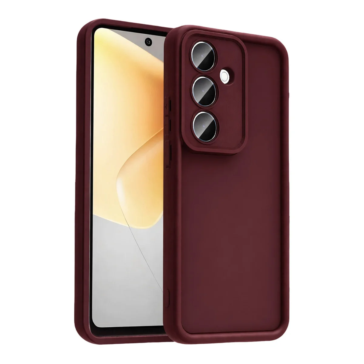 Galaxy A37 5G Viera Silikon - Bordo