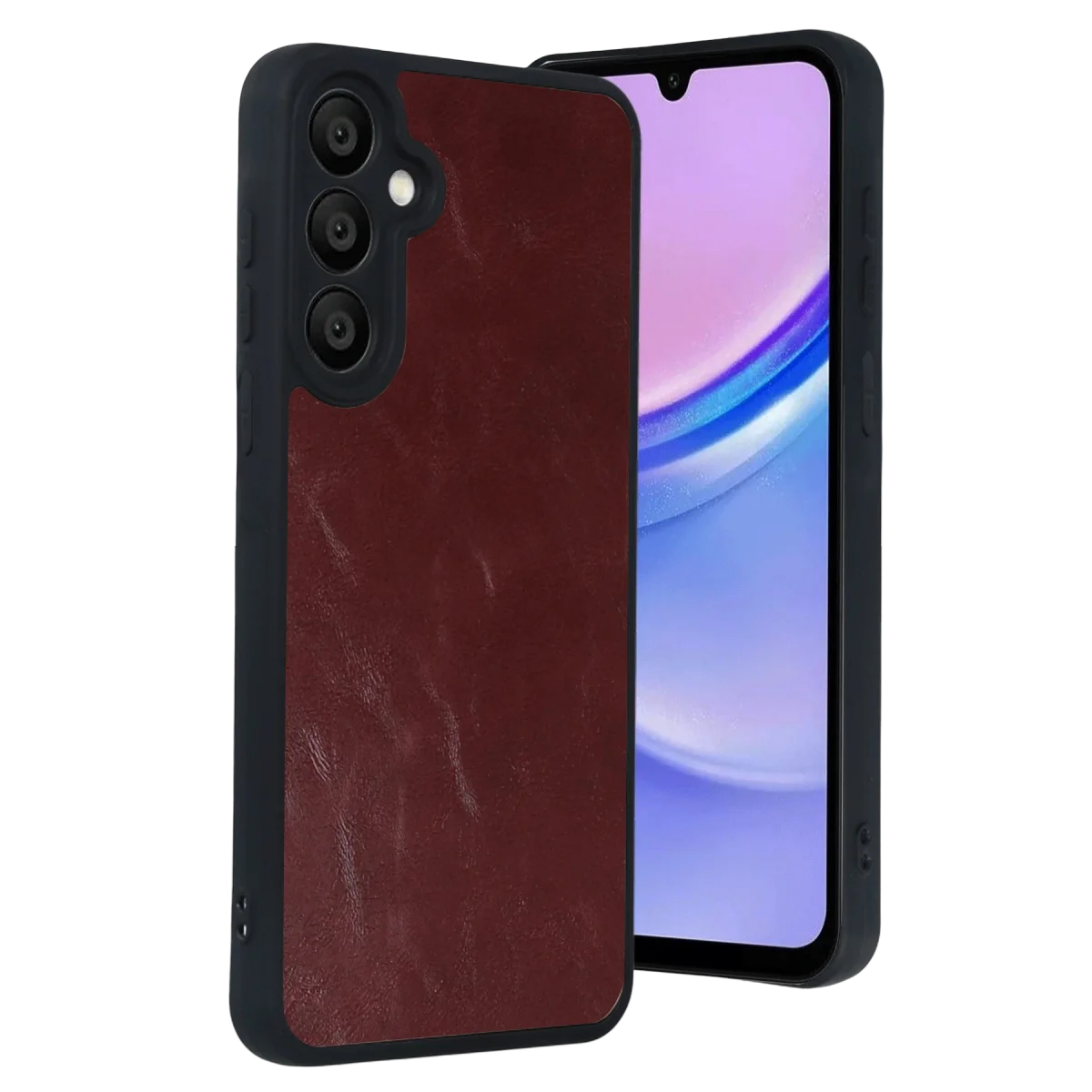 Galaxy A37 5G Aras Deri Kapak - Bordo