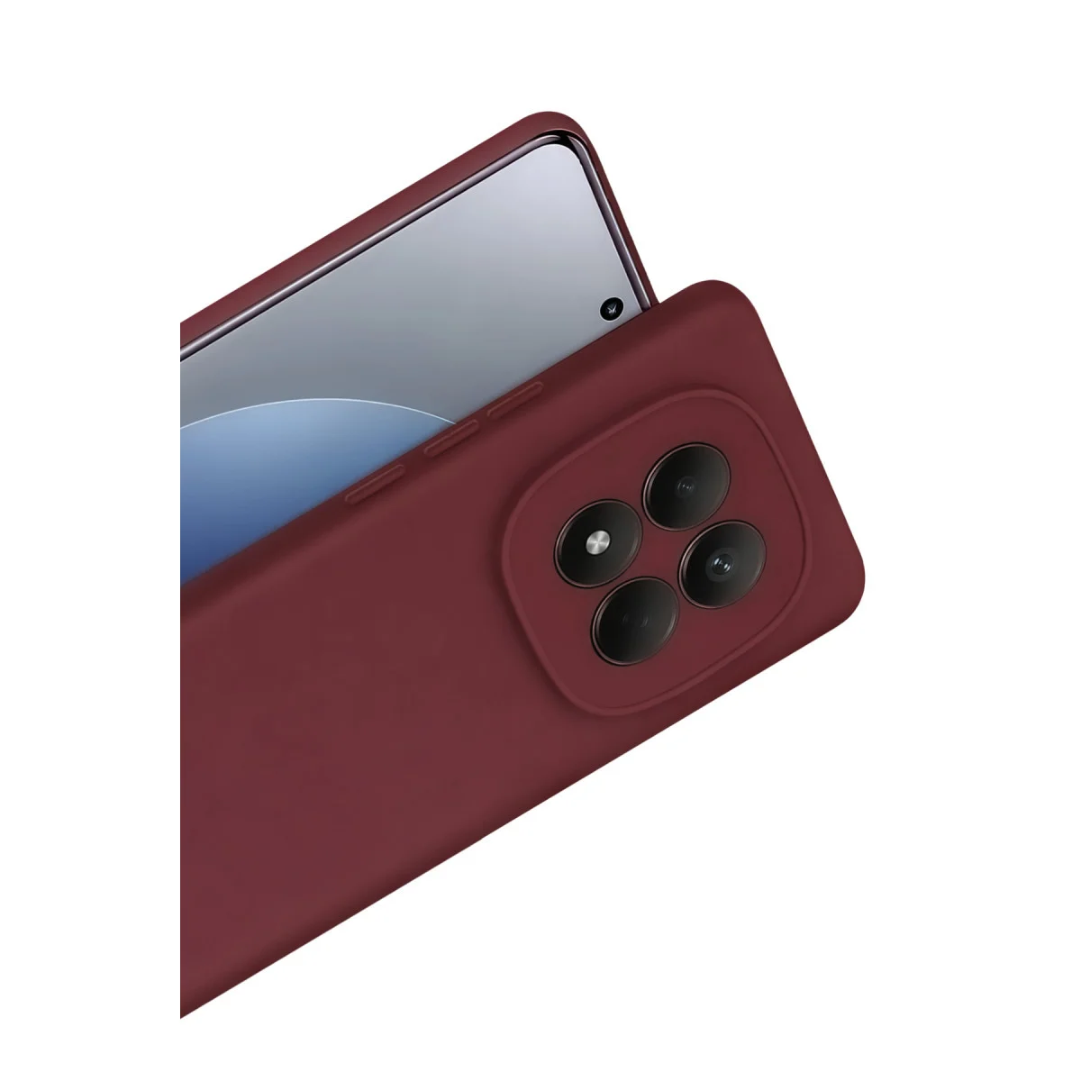 Redmi Note 15 Pro 5G First Silikon - Bordo