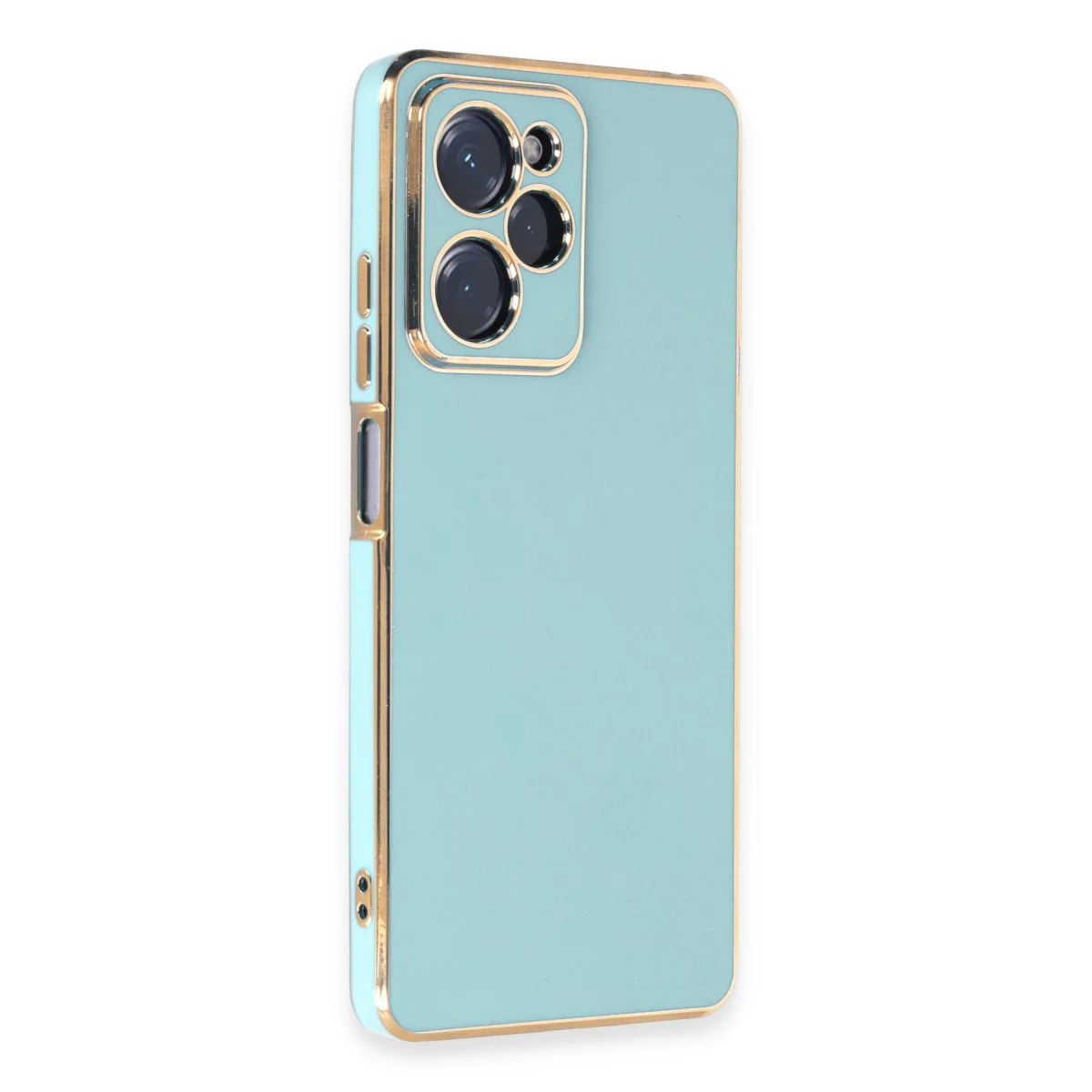 Poco X5 Pro 5G Kılıf Volet Silikon - Açık Yeşil