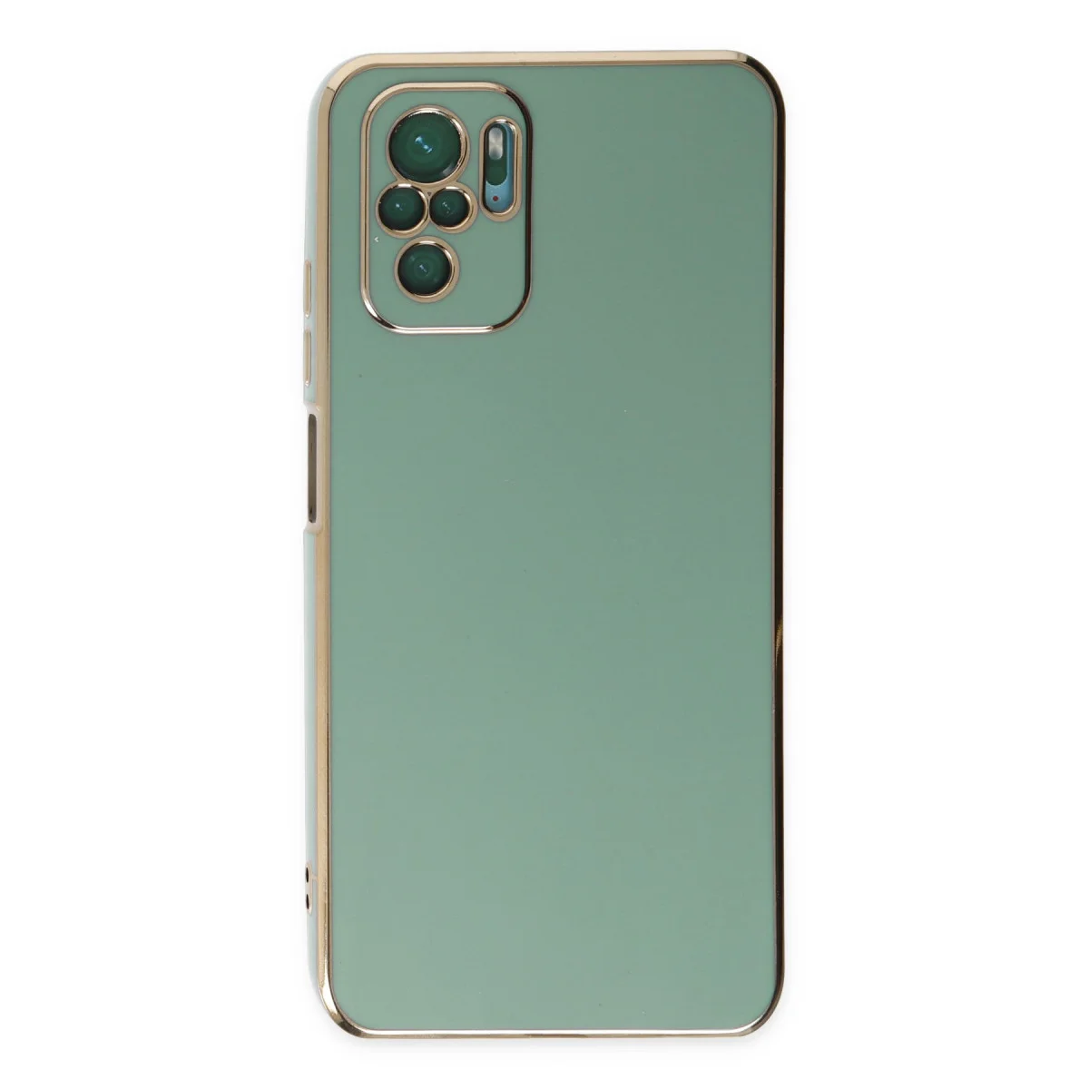 Redmi Note 10 Kılıf Volet Silikon - Açık Yeşil